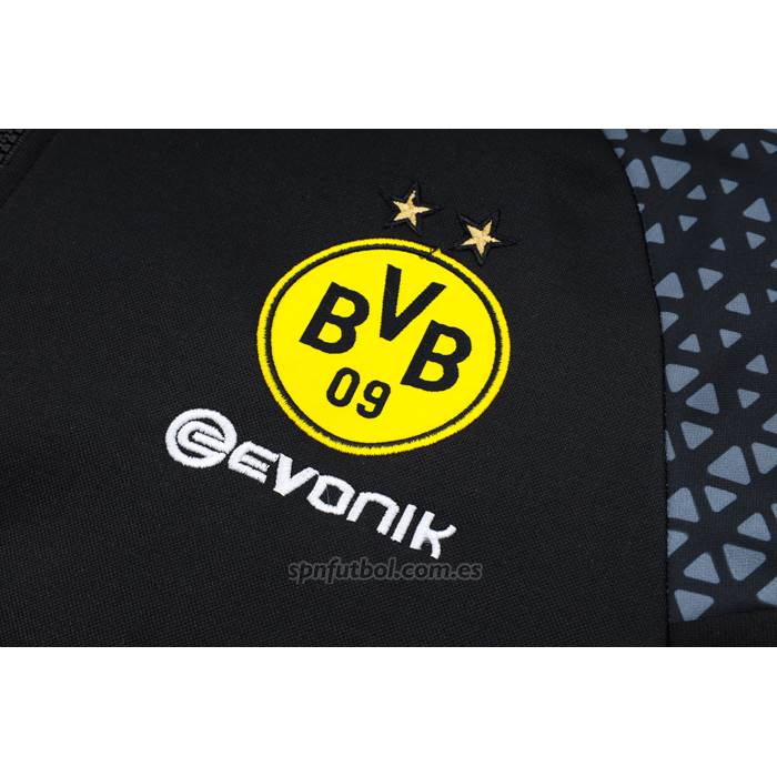 Chandal de Sudadera del Borussia Dortmund 2023-2024 Negro